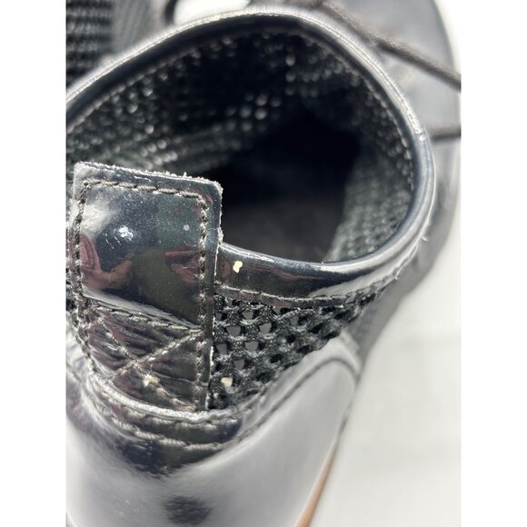 Sorel Womens Boots 7 Major Lace Mesh Black Ankle Patent Leather‎ - Picture 5 of 8